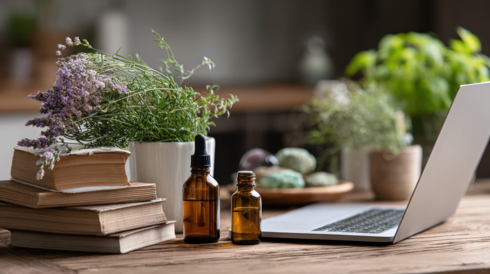 Ätherische Öle für Frische und Klarheit am Arbeitsplatz